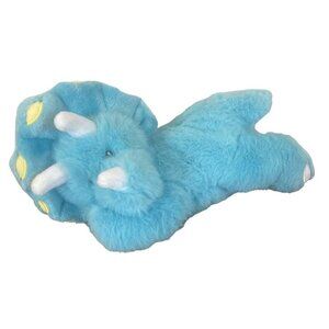 Little Miracles Blue Triceratops Dinosaur Plush 10" Stuffed Toy Lovey Baby